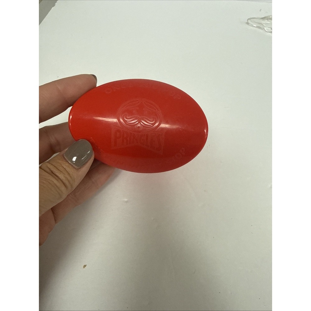 Pringles Potato Chip Plastic Red Chip Holder